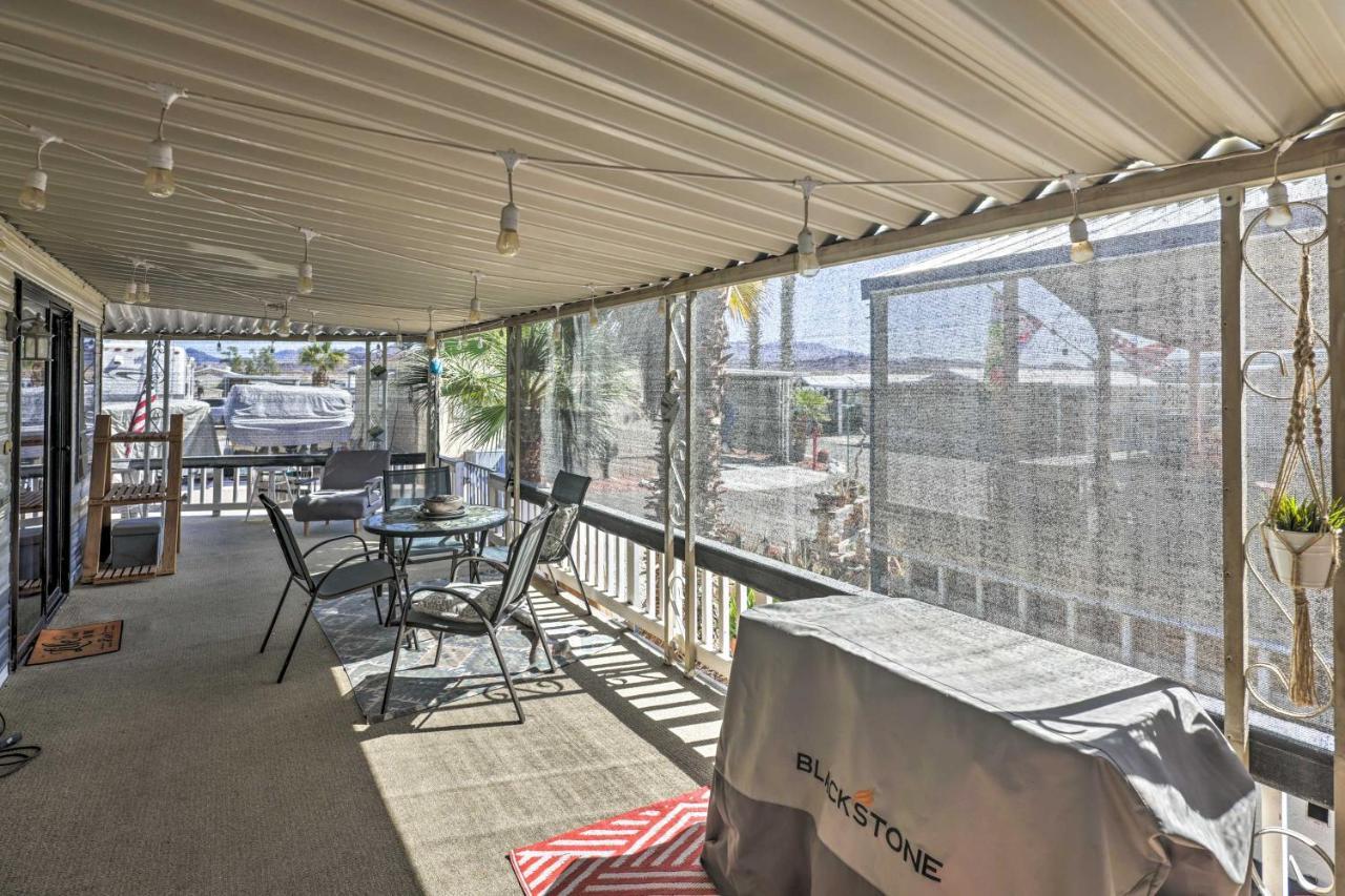 Cozy Lake Havasu City Home With Dock And Beach Access! Bagian luar foto